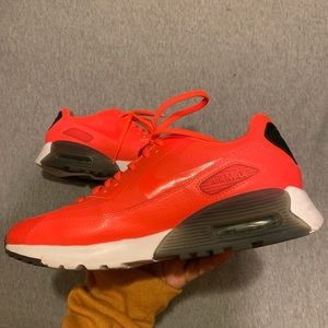 Neon red/orange Nike AirMax